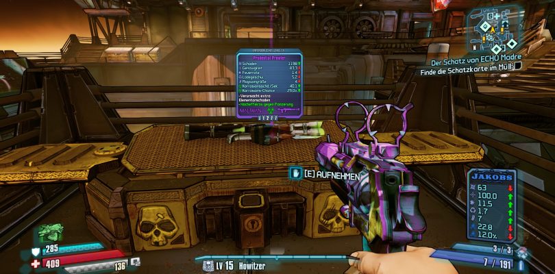 Special: So benutzt du den Grinder in Borderlands The Pre Sequel