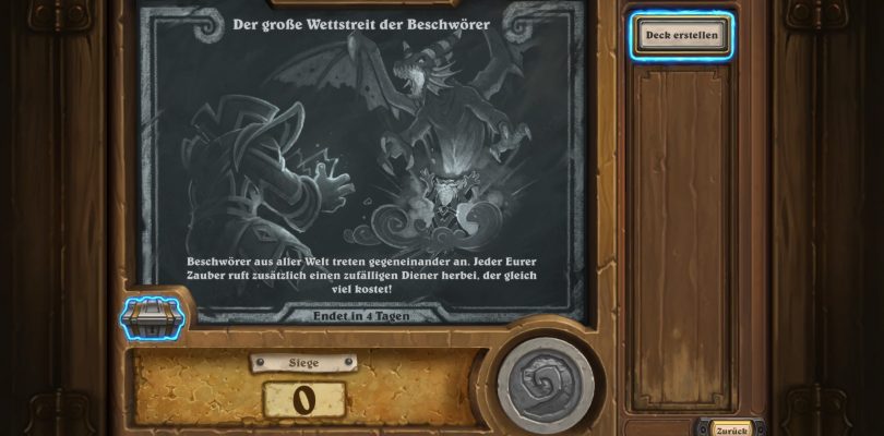 Lets Play – Hearthstone – Kartenchoas – Der große Wettstreit der Beschwörer