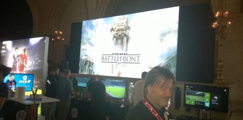 GameCity 2015 – EA, Star Wars, Fifa 16, Plants vs. Zombies 2