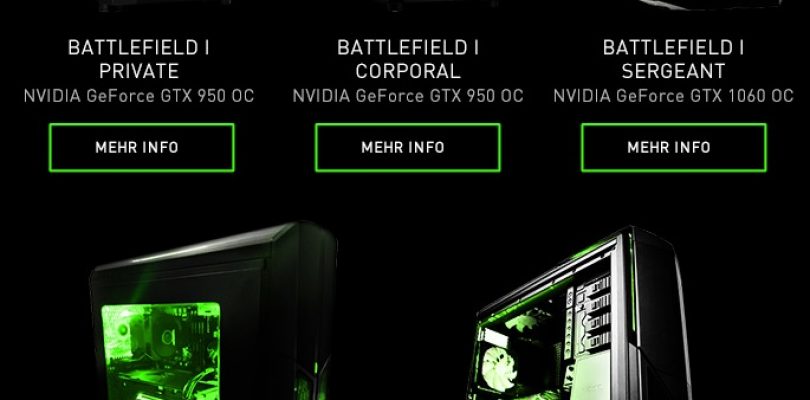 HI-TECH – Spezielle PCs und Laptops für Battlefield 1