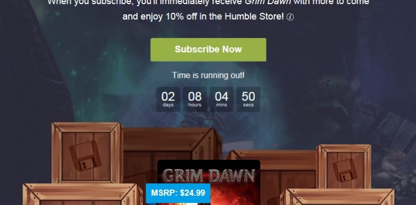 Humble Monthly – Diesen Monat mit Grim Dawn