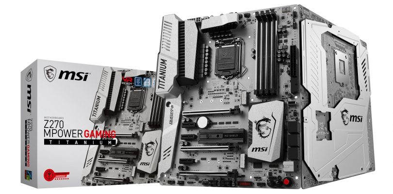 MSI kündigt Z270 MPower Gaming Titanium Mainboard an