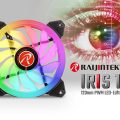 Regenbogen-LED-Lüfter IRIS 12 von Raijintek veröffentlicht
