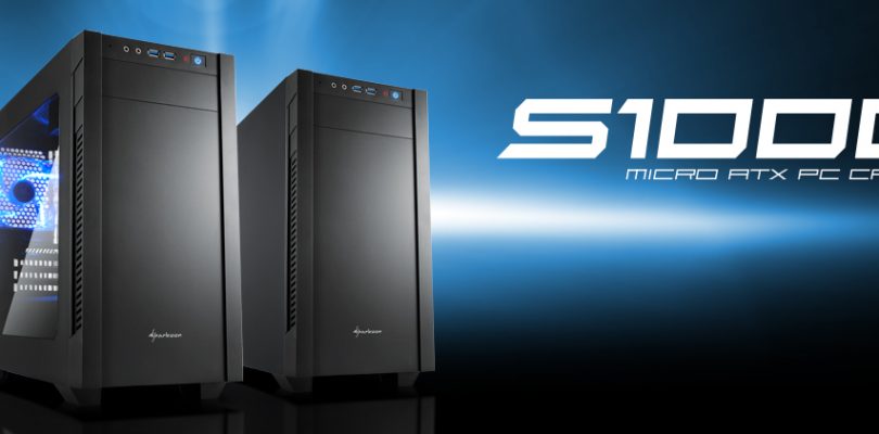 Neue Micro-ATX-Gehäuseserie S1000 von Sharkoon startet in den Handel