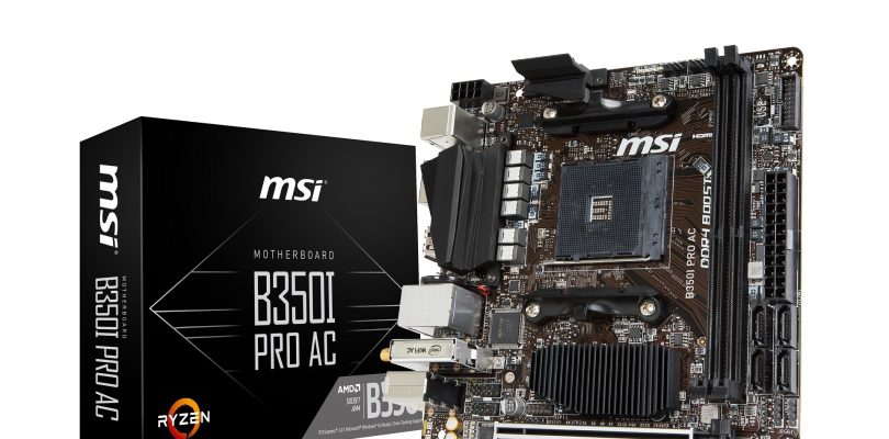 Neues Mini-ITX-Mainboard MSI B350I PRO AC im Detail