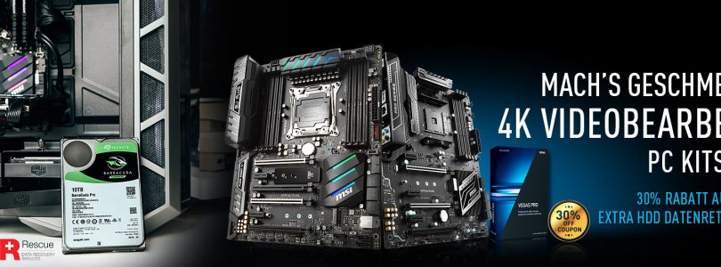 MSI schnürt Mainboard-Bundles mit Magix und Seagate für 4K-Videoschnitt