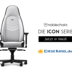 Caseking: noblechairs ICON erstrahlt nun auch in weißer Farbe