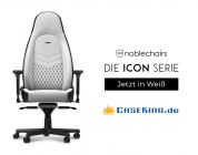 Caseking: noblechairs ICON erstrahlt nun auch in weißer Farbe