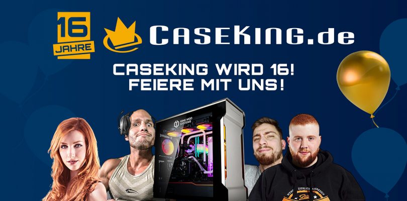 Caseking wird 16 und feiert mit vielen tollen Preisen