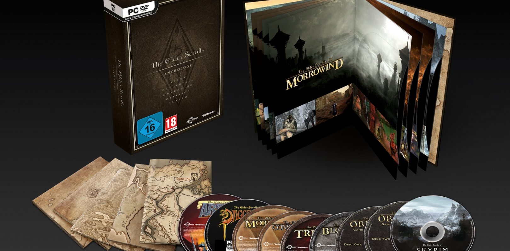 The Elder Scrolls Anthology 25th Anniversary Edition Startet In Den Handel Mde Gaming