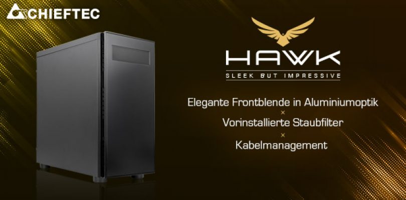 Chieftec Hawk – Neues Gaming-Gehäuse richtet sich an Einsteiger