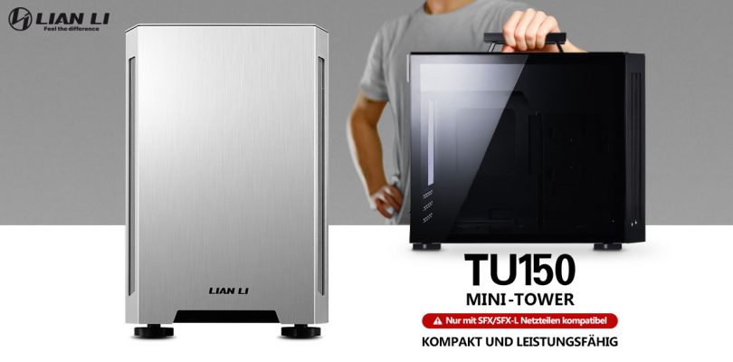 Lian Li TU150 – Portables Mini-ITX-Gehäuse startet in den Verkauf