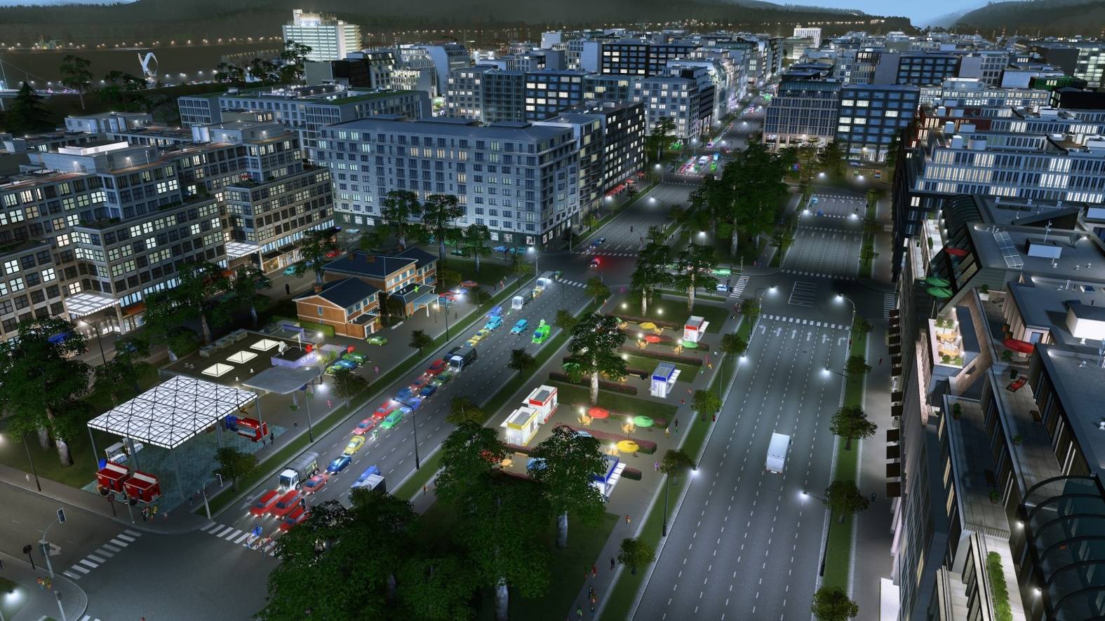 Cities последняя версия. Cities: Skylines - content creator Pack: Modern City Center. Cities Skylines Modern City. Сити Скайлайн Модерн Сити центр. Cities Skylines центр города.