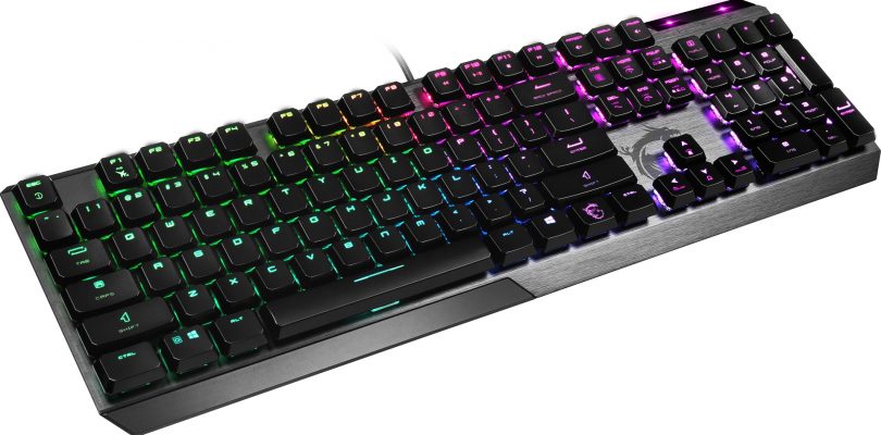 MSI kündigt neue „Low Profile“-Gamer-Tastatur VIGOR GK50 LP an