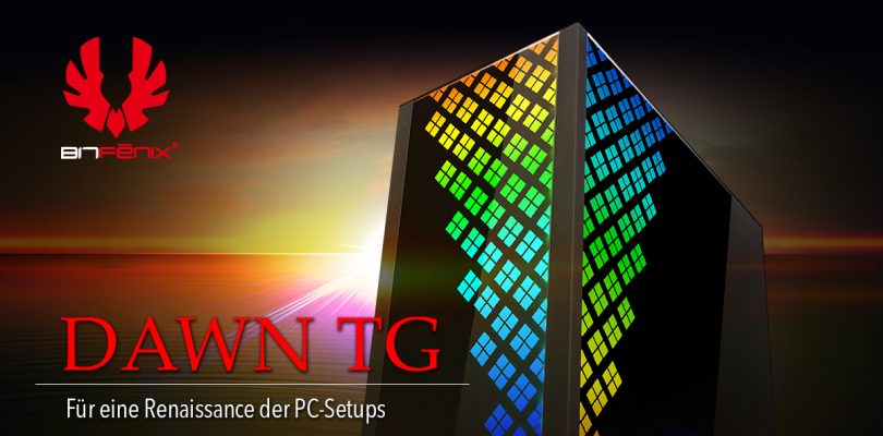 BitFenix Dawn TG – Midi-Tower mit einzigartigem RGB-Muster