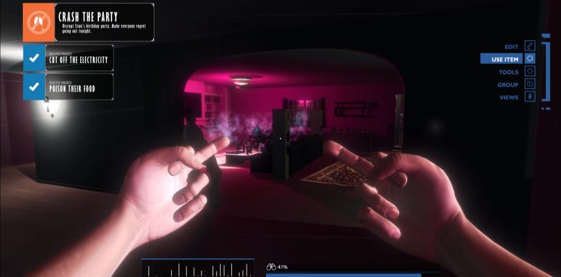 Party Crasher Simulator für PC und Konsolen angekündigt