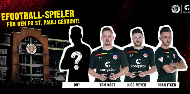 congstar sucht eSport-Profi für den FC St. Pauli