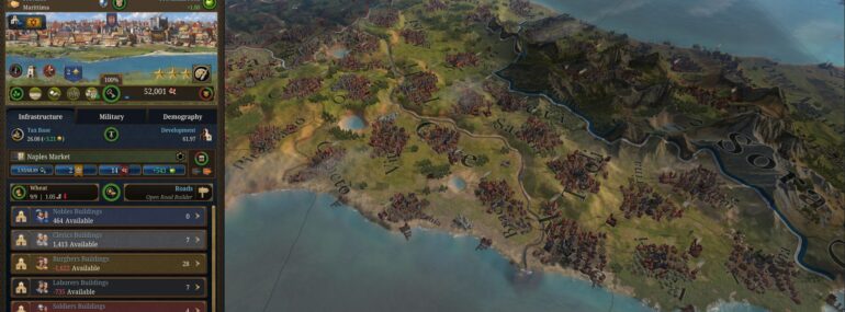 Europa Universalis V – „Across the Pillars“-DLC unterwegs